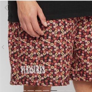 NWOT Pleasures Helium woven Floral Shorts large